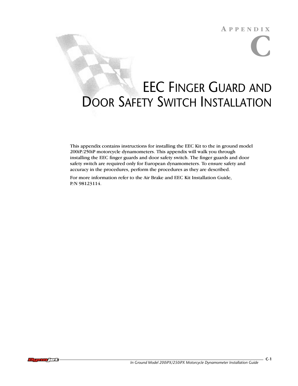 Eec f | Dynojet 250ix: Pit Installation Guide User Manual | Page 141 / 163