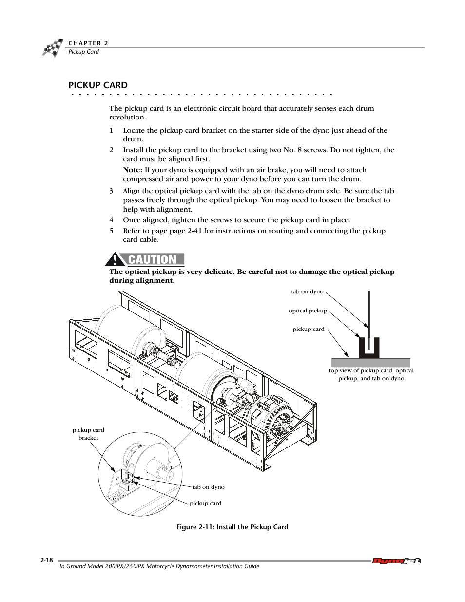 Pickup card | Dynojet 250ix: Pit Installation Guide User Manual | Page 40 / 163