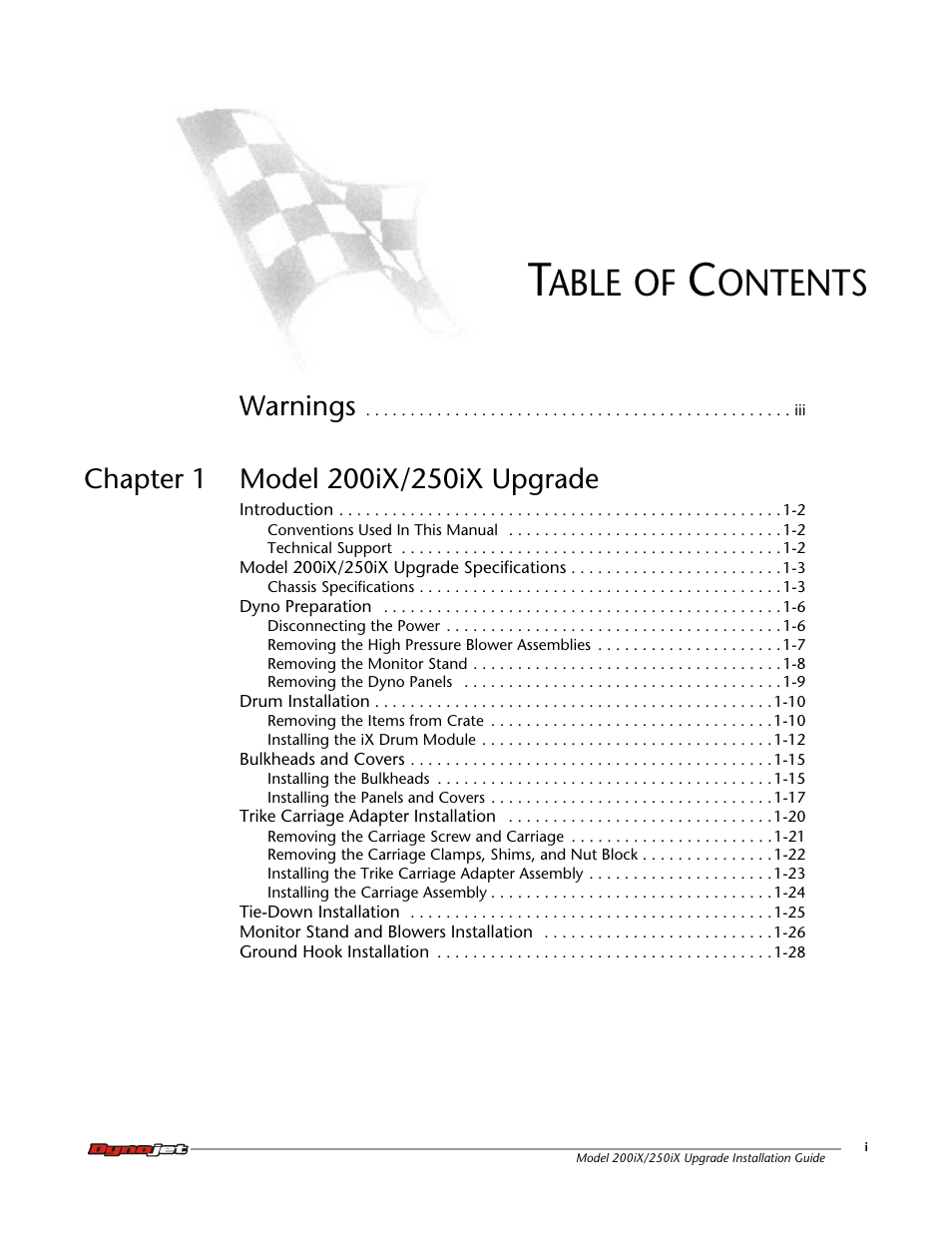 Dynojet 250iX: Upgrade Installation Guide User Manual | Page 3 / 56