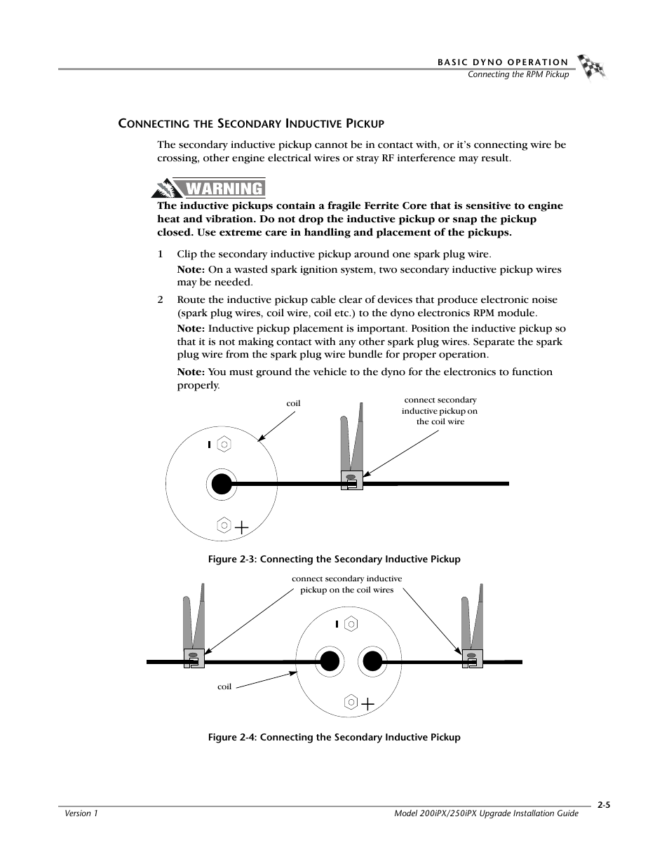 Connecting the secondary inductive pickup | Dynojet 250iPX: Installation Guide User Manual | Page 41 / 52