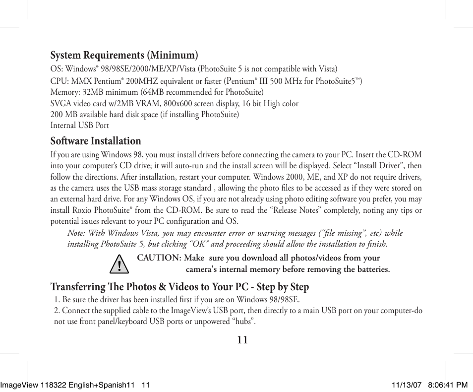 Bushnell 118322 User Manual | Page 11 / 34