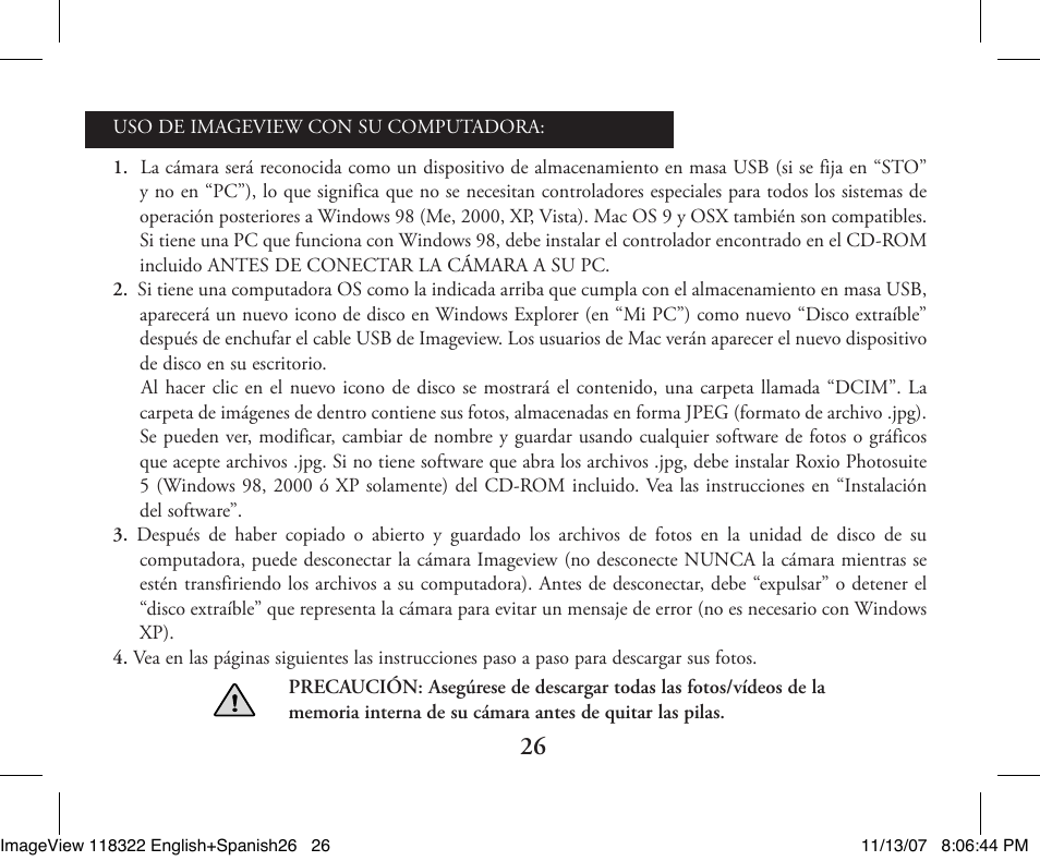 Bushnell 118322 User Manual | Page 26 / 34