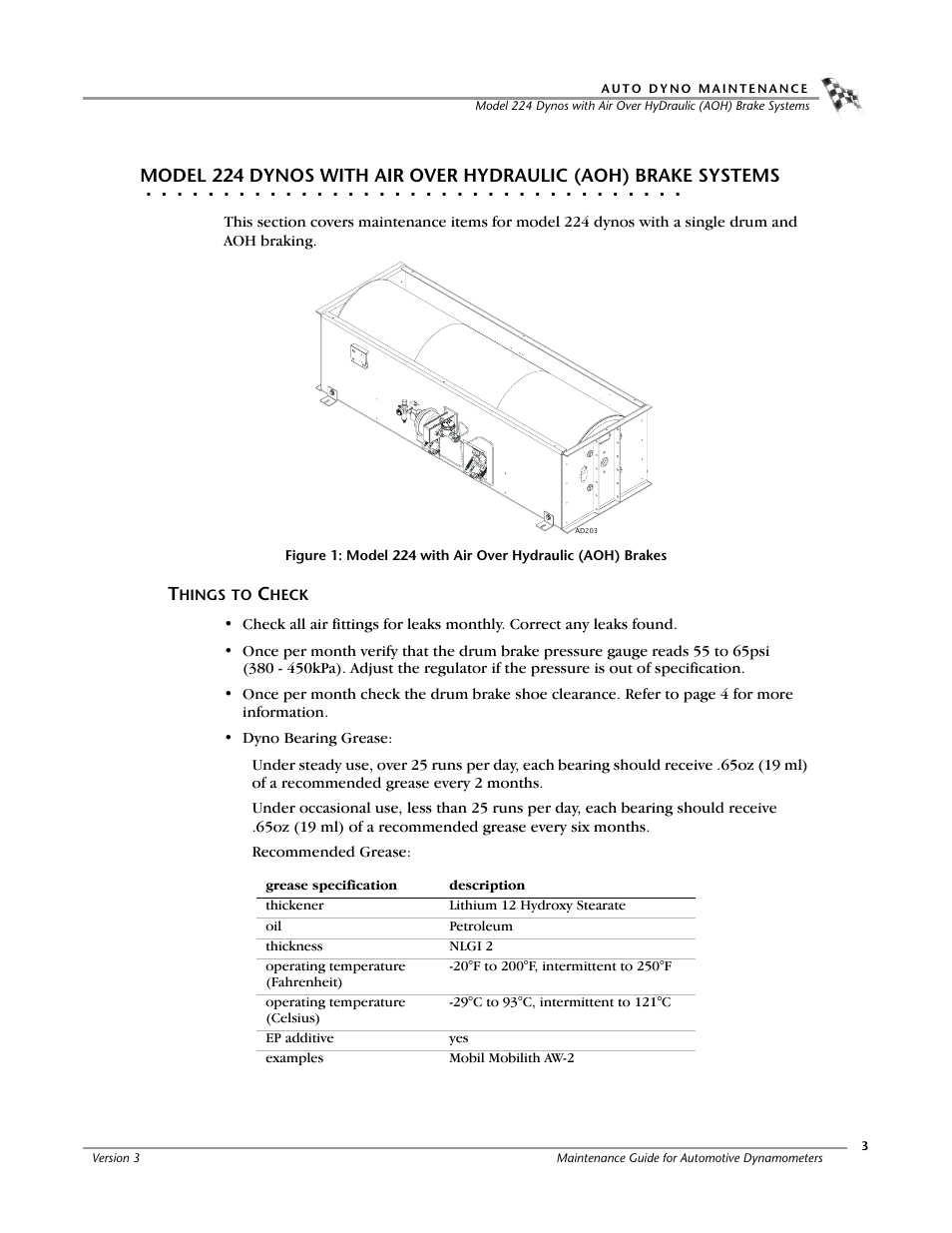 Things to check | Dynojet 248: Maintenance Guide User Manual | Page 7 / 35