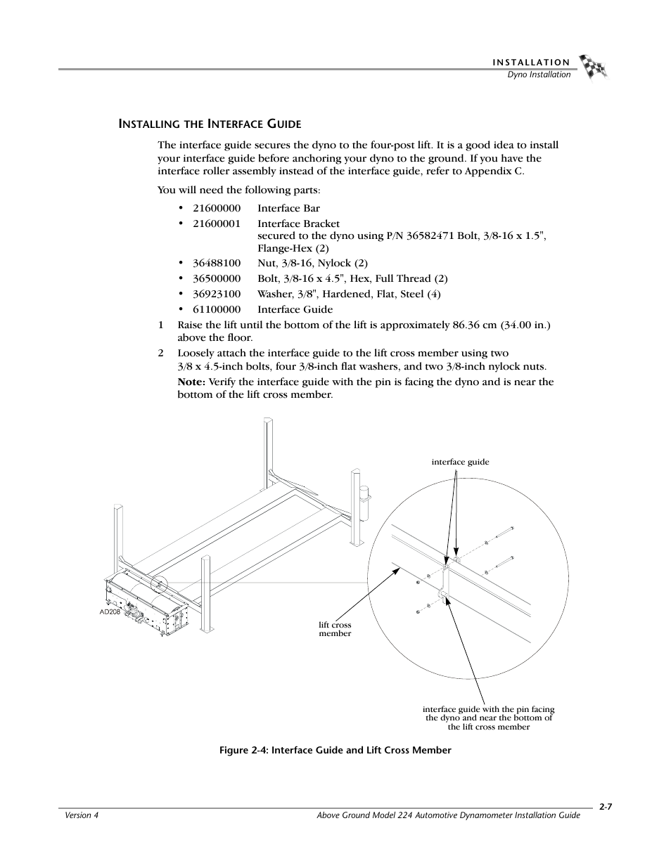 Installing the interface guide | Dynojet 224x: Installation Guide User Manual | Page 27 / 78