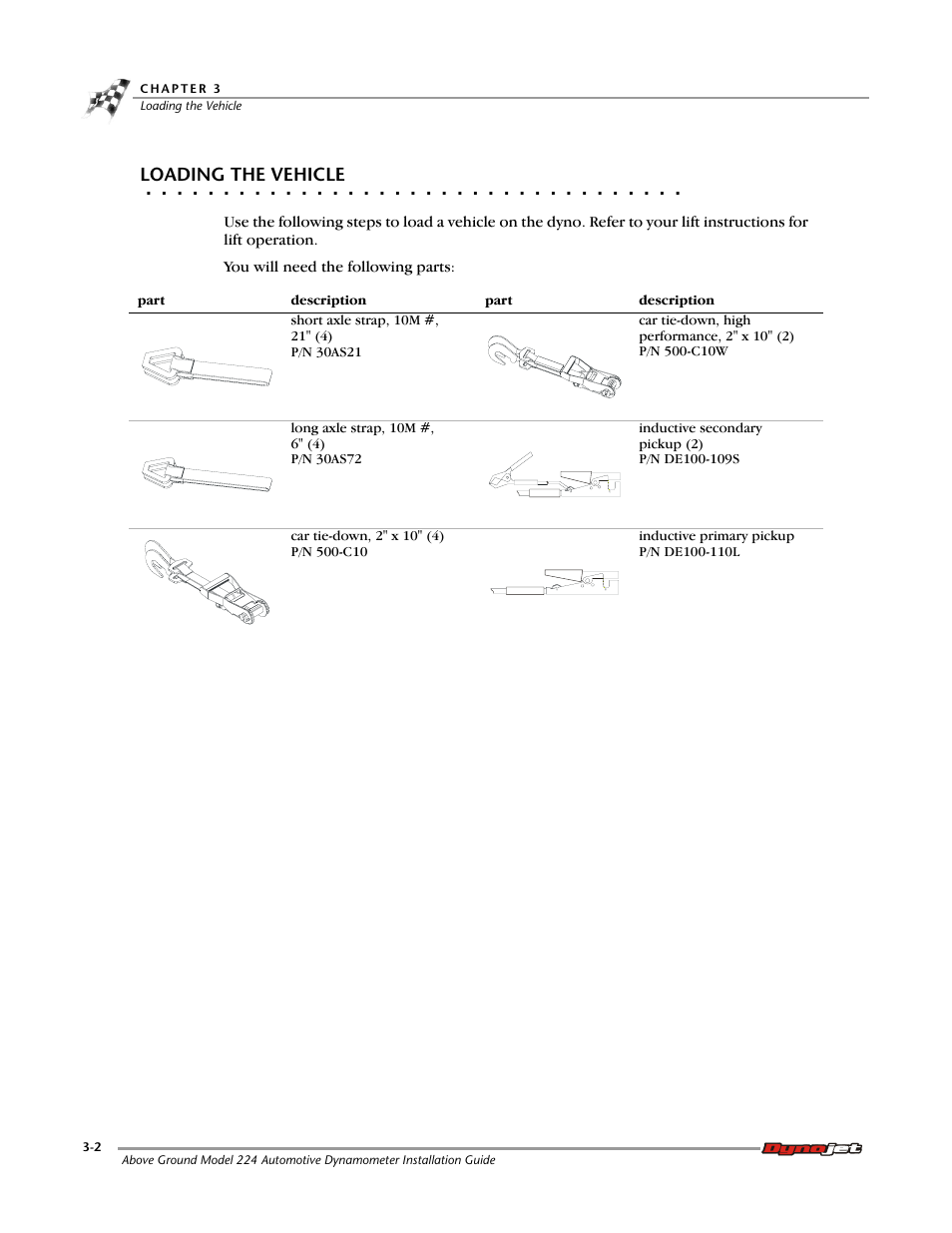 Loading the vehicle | Dynojet 224x: Installation Guide User Manual | Page 44 / 78