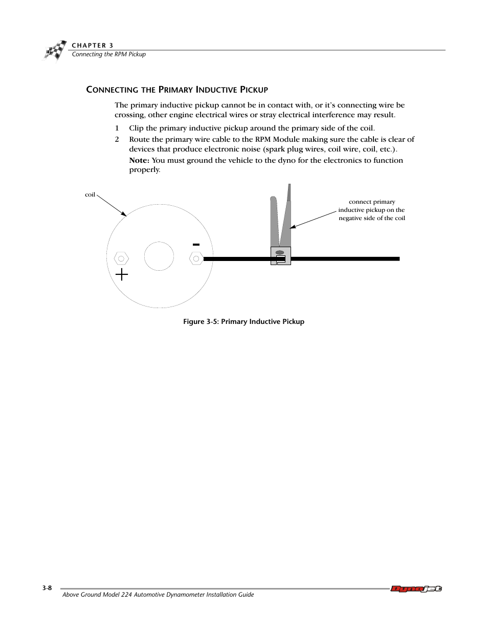 Connecting the primary inductive pickup | Dynojet 224x: Installation Guide User Manual | Page 50 / 78