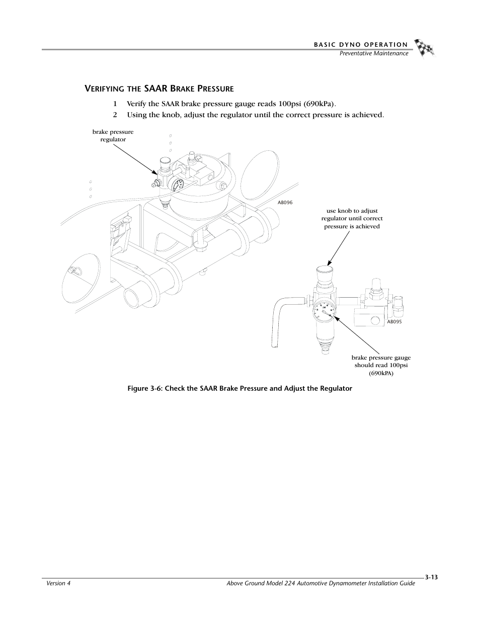 Verifying the saar brake pressure | Dynojet 224x: Installation Guide User Manual | Page 55 / 78