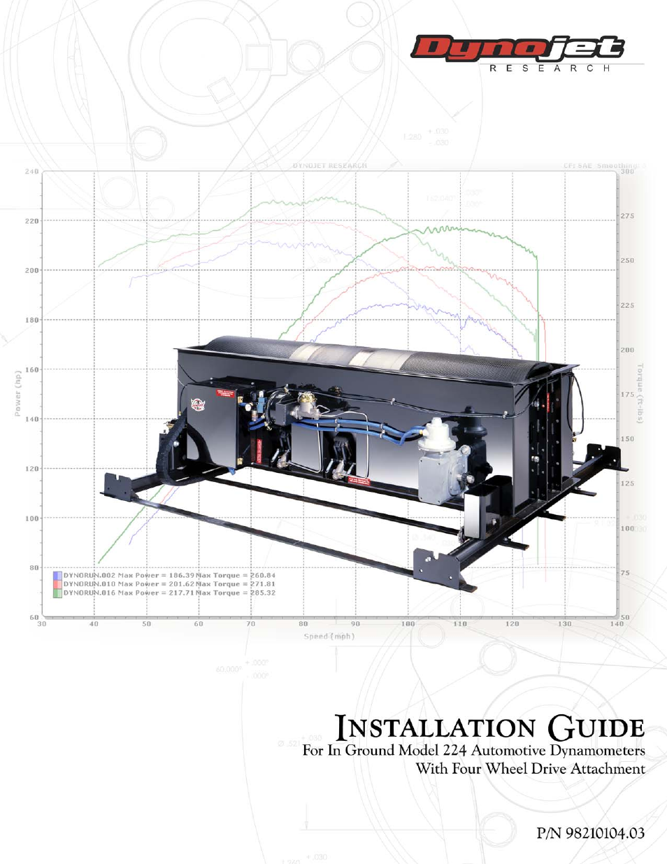 Dynojet 224/4WD: Installation Guide User Manual | 77 pages