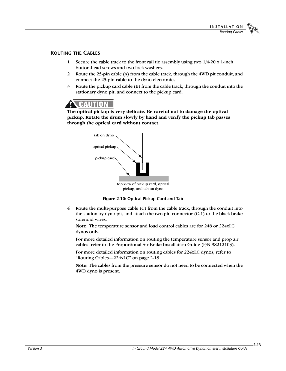 Routing the cables, Routing the cables -13 | Dynojet 224/4WD: Installation Guide User Manual | Page 33 / 77
