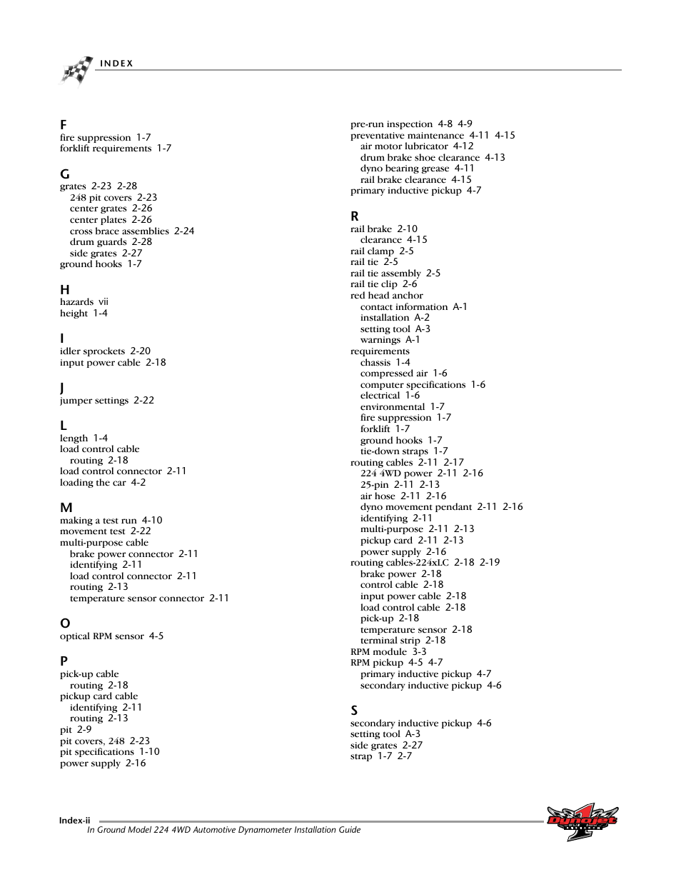 Dynojet 224/4WD: Installation Guide User Manual | Page 76 / 77