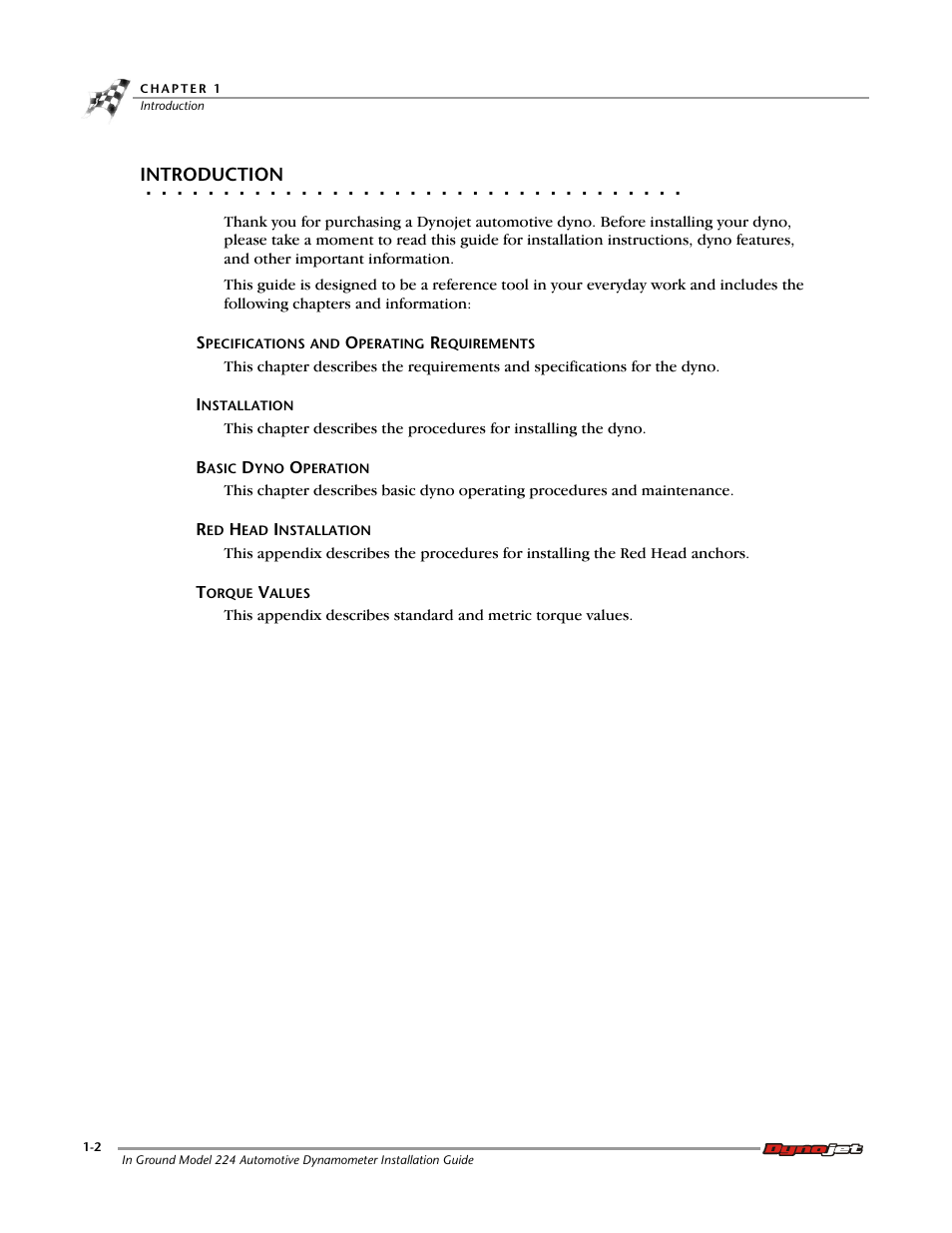 Introduction | Dynojet 224: Pit Installation Guide User Manual | Page 10 / 56