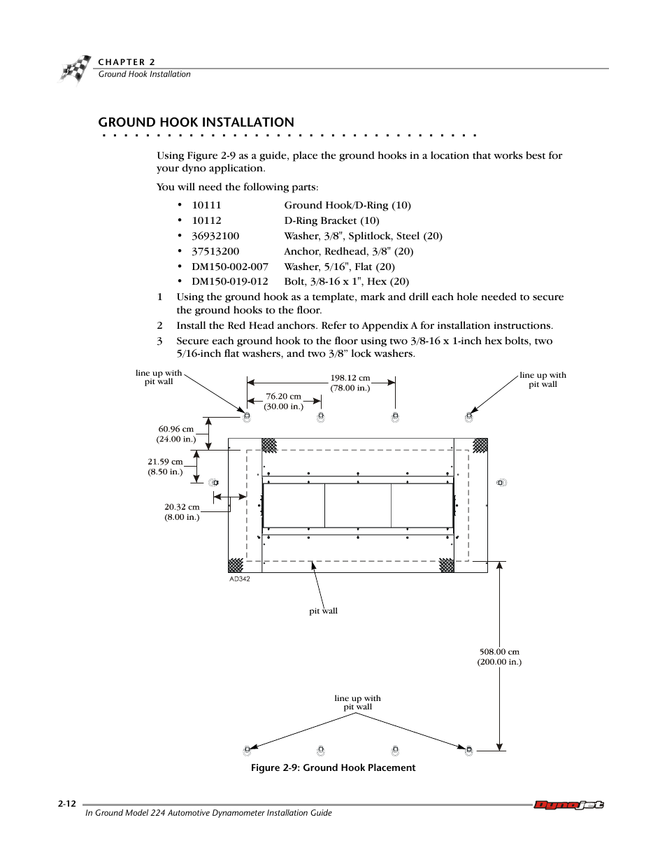 Ground hook installation | Dynojet 224: Pit Installation Guide User Manual | Page 32 / 56