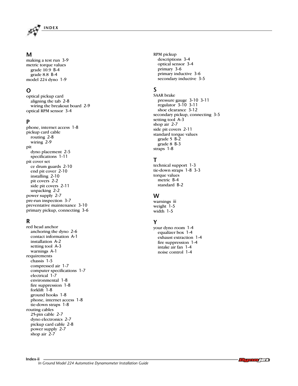 Dynojet 224: Pit Installation Guide User Manual | Page 56 / 56