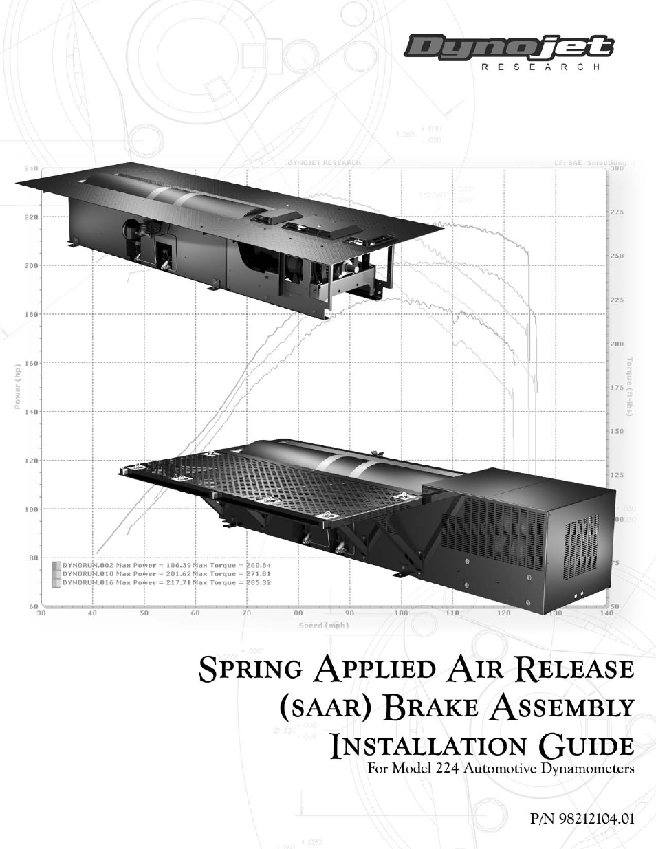 Dynojet Spring Applied Air Release (SAAR) Brake Assembly User Manual | 27 pages