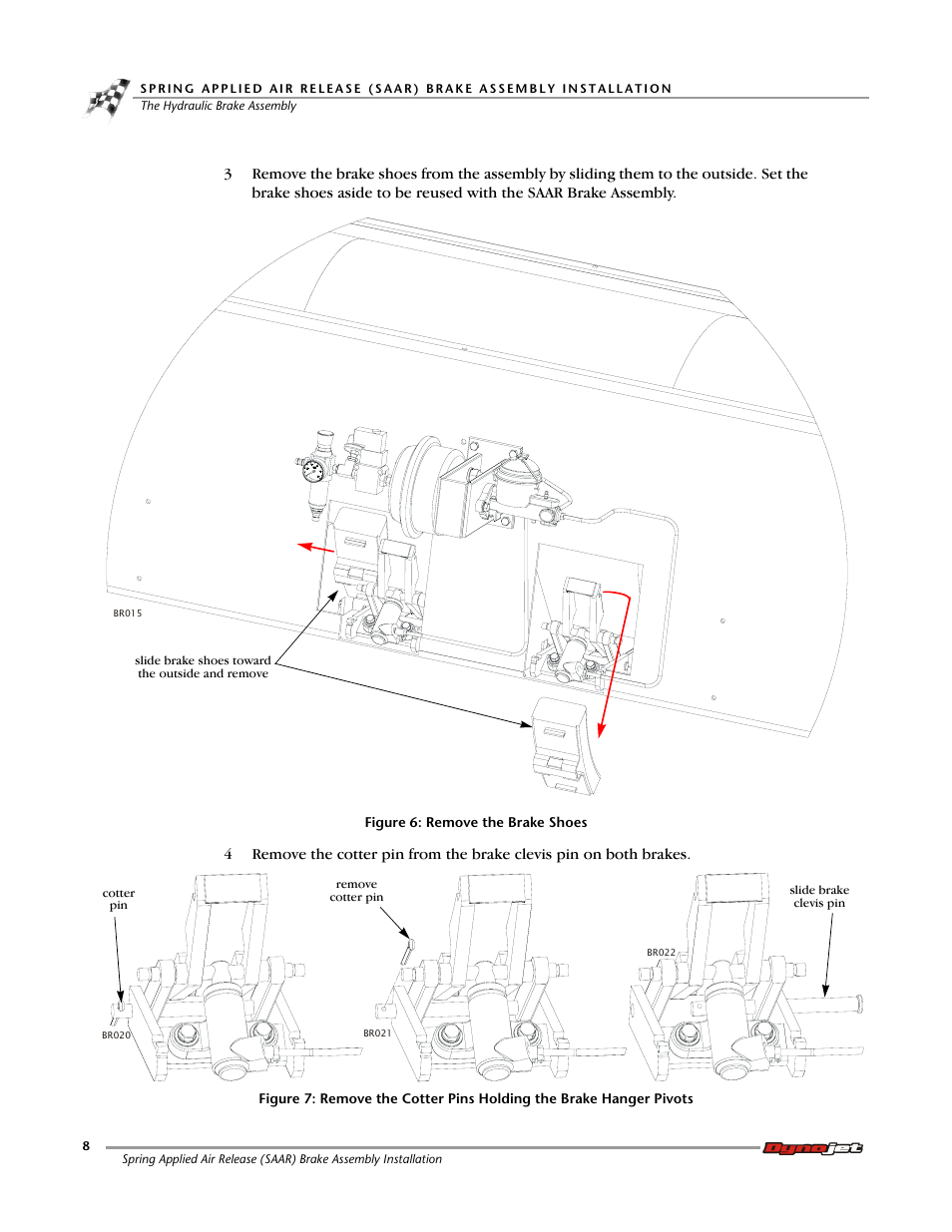 Dynojet Spring Applied Air Release (SAAR) Brake Assembly User Manual | Page 12 / 27