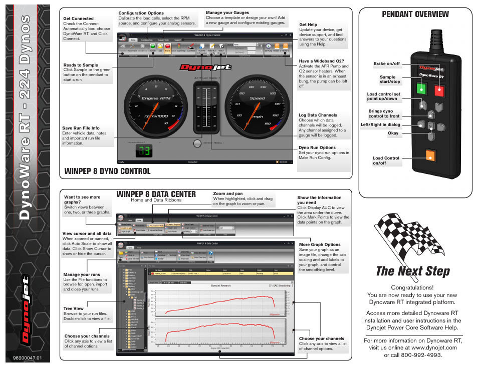 The next step | Dynojet 424: Quickstart guide for DWRT User Manual | Page 2 / 2