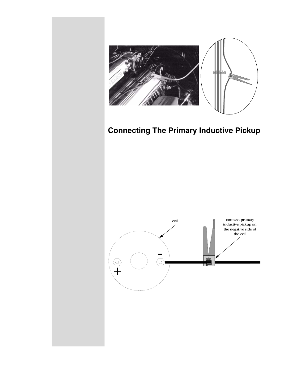 Connecting the primary inductive pickup | Dynojet 248x: Pit Installation Guide User Manual | Page 60 / 74