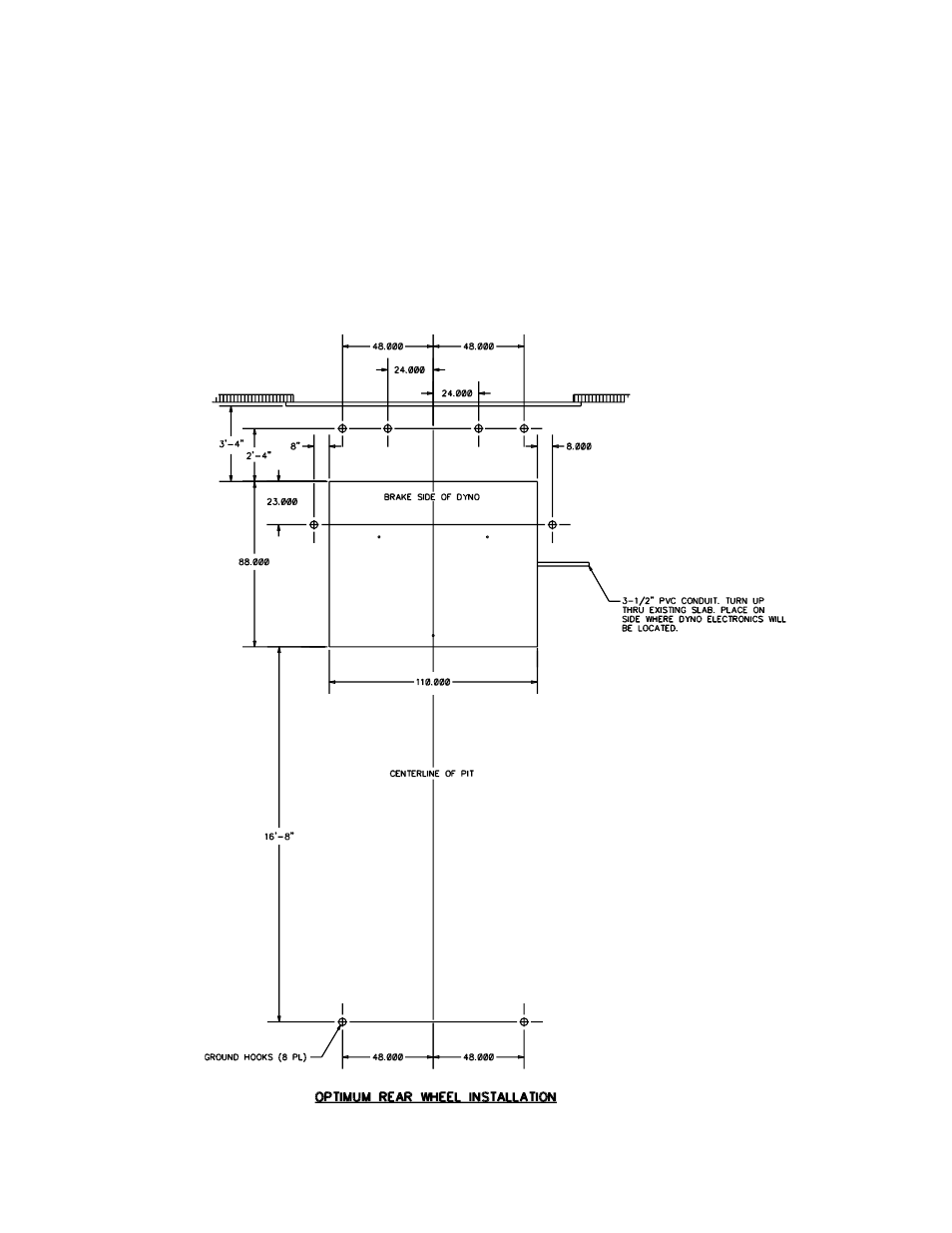 A-ground hook layout, Appendix a, Ground hook layout | Dynojet 248x: Pit Installation Guide User Manual | Page 65 / 74