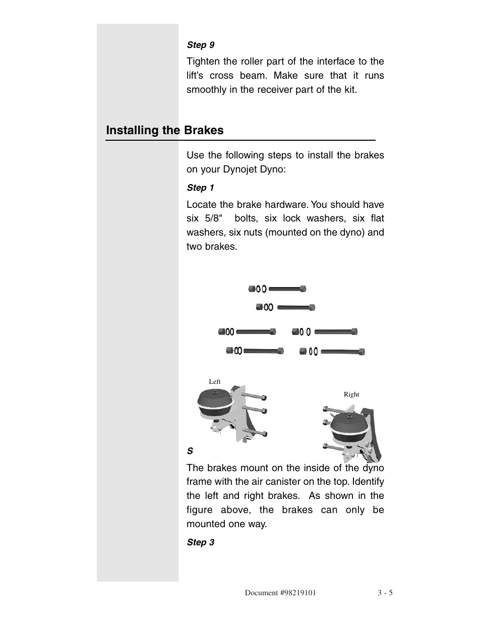 Installing the brakes | Dynojet 248x: Installation Guide User Manual | Page 23 / 58