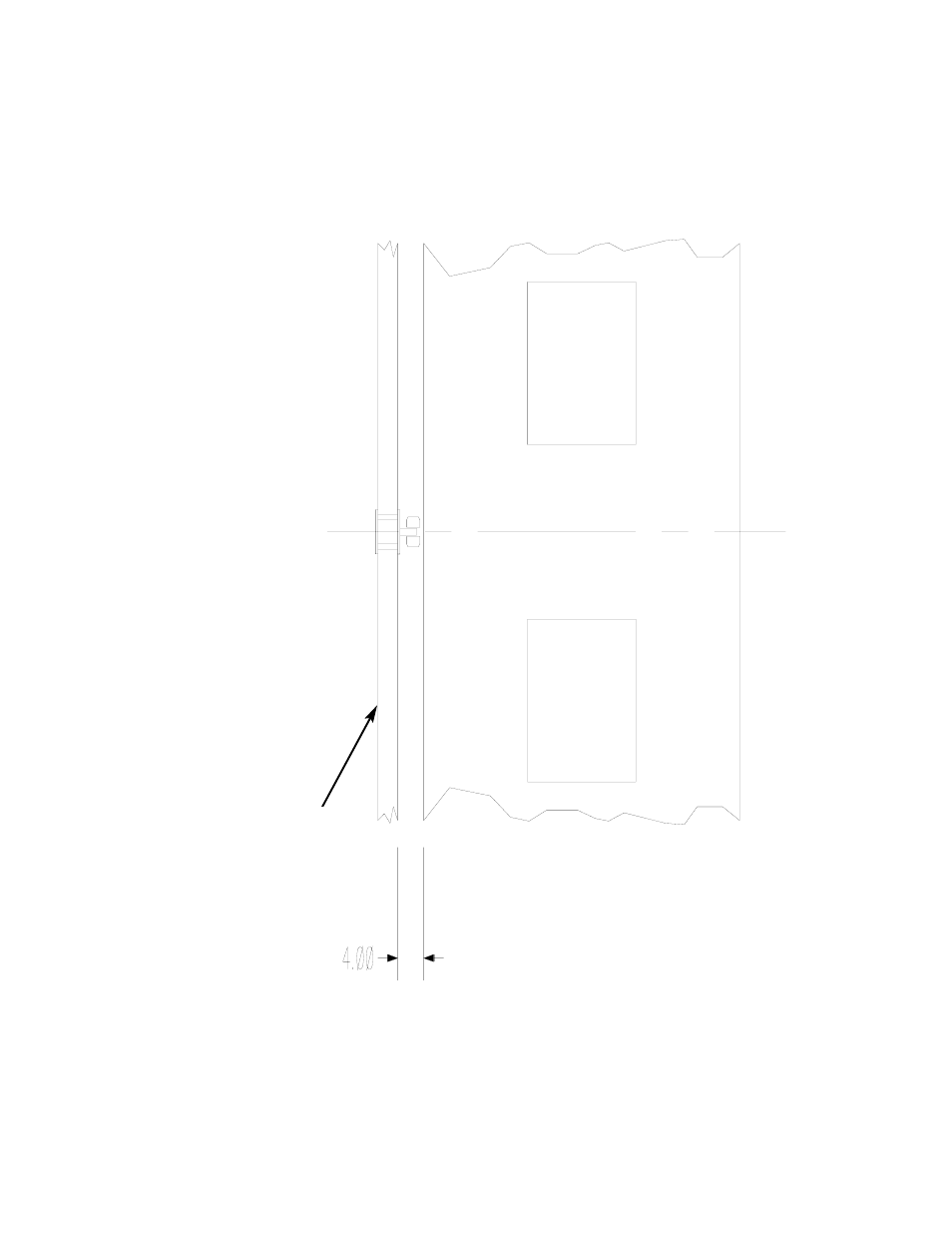 A-dyno and lift, Appendix a, Relative dyno and four post lift location | Dynojet 248x: Installation Guide User Manual | Page 57 / 58