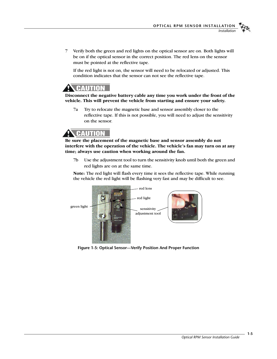 Dynojet Optical RPM Sensor User Manual | Page 11 / 22