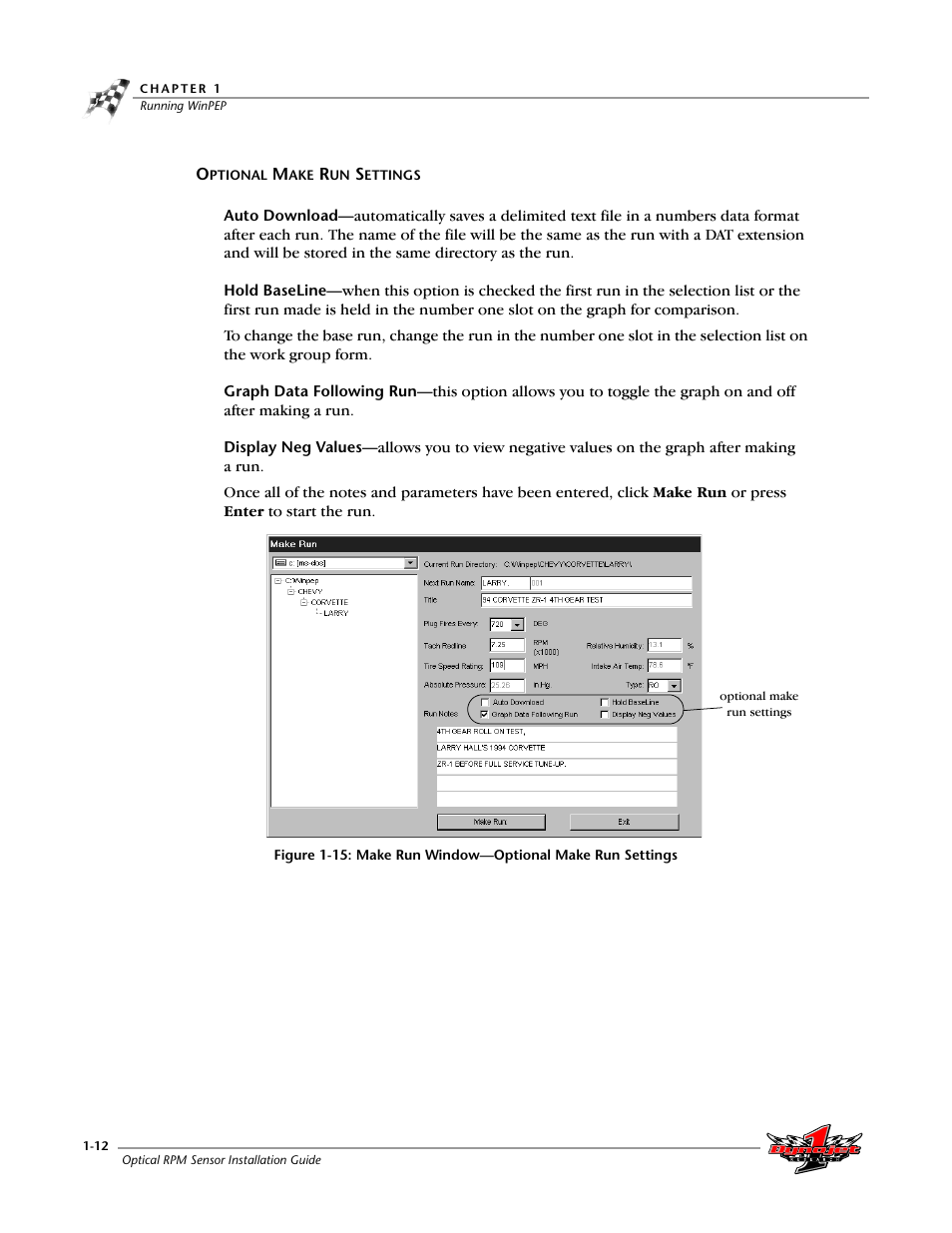 Dynojet Optical RPM Sensor User Manual | Page 18 / 22
