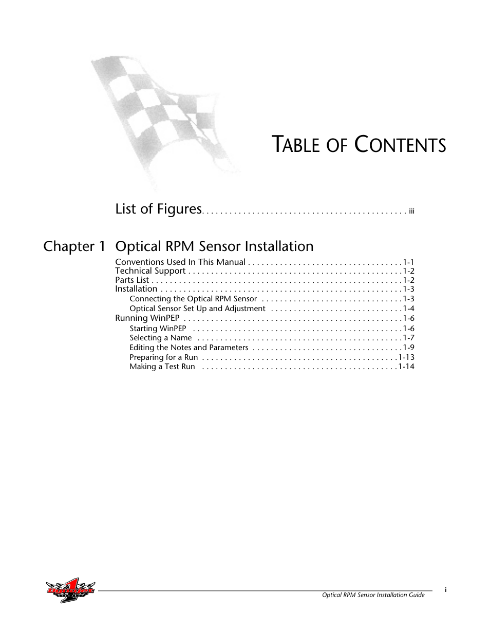 Dynojet Optical RPM Sensor User Manual | Page 3 / 22