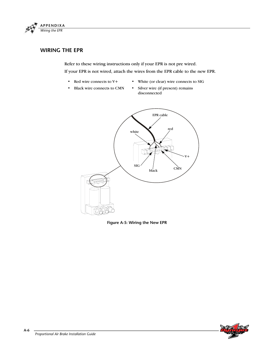 Wiring the epr | Dynojet Proportional Air Brake User Manual | Page 20 / 21