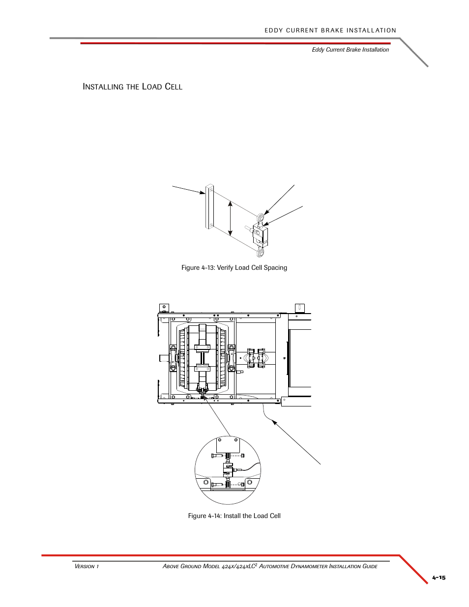 Installing the load cell | Dynojet 424xLC2: Installation Guide User Manual | Page 111 / 190