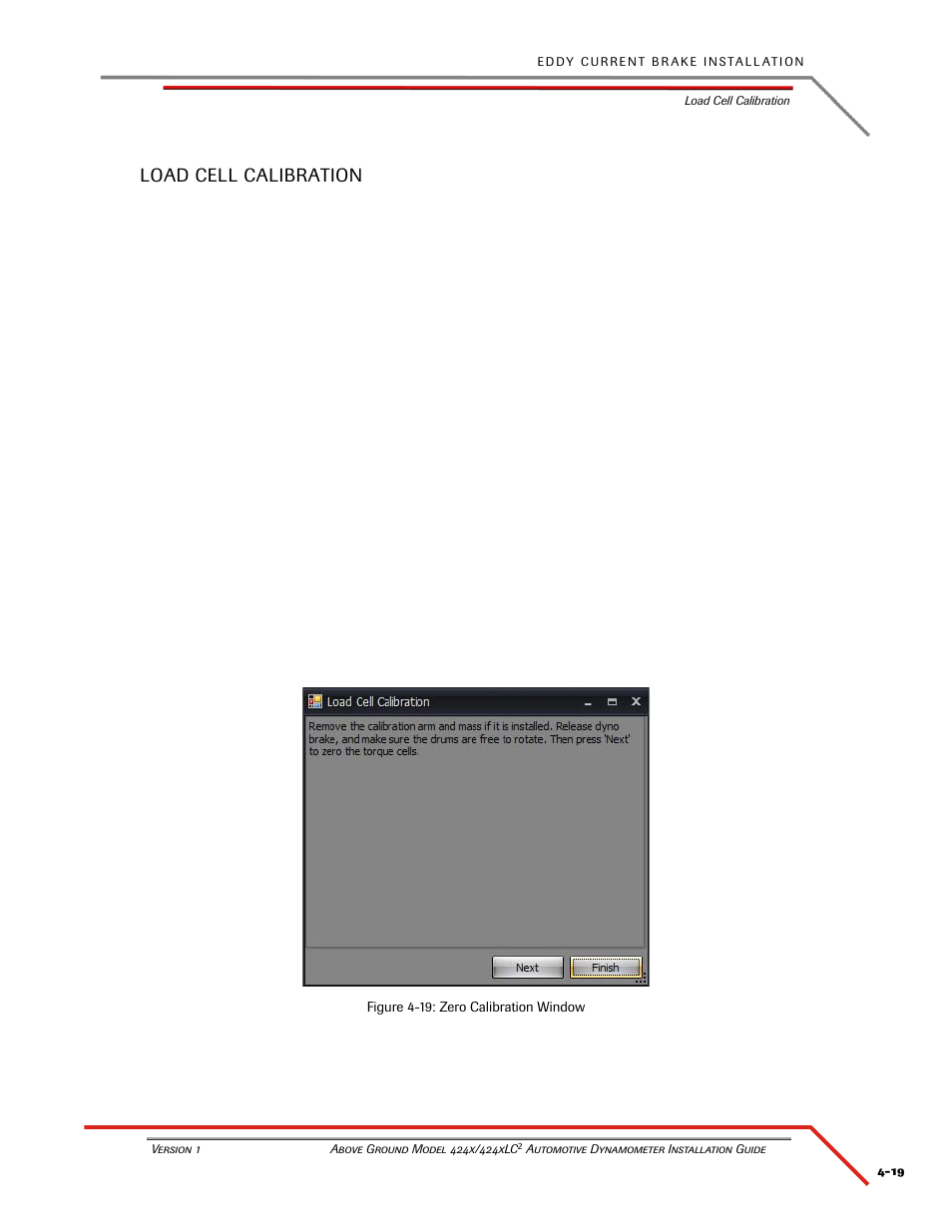 Load cell calibration | Dynojet 424xLC2: Installation Guide User Manual | Page 115 / 190
