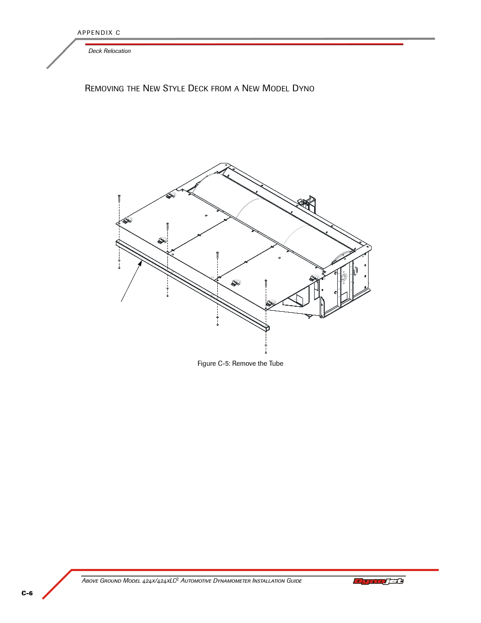 Removing the new style deck from a new model dyno | Dynojet 424xLC2: Installation Guide User Manual | Page 160 / 190