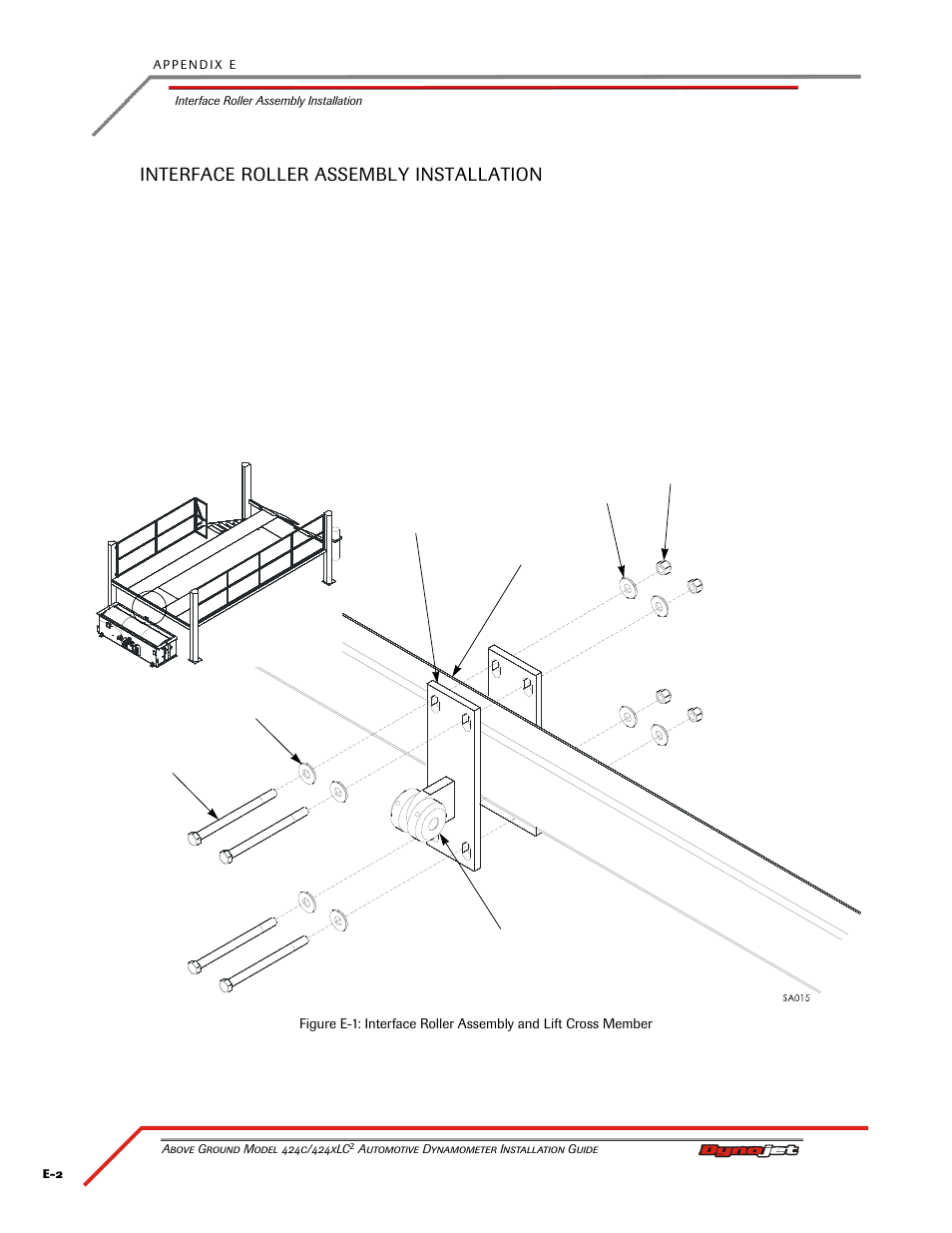 Interface roller assembly installation | Dynojet 424xLC2: Installation Guide User Manual | Page 180 / 190