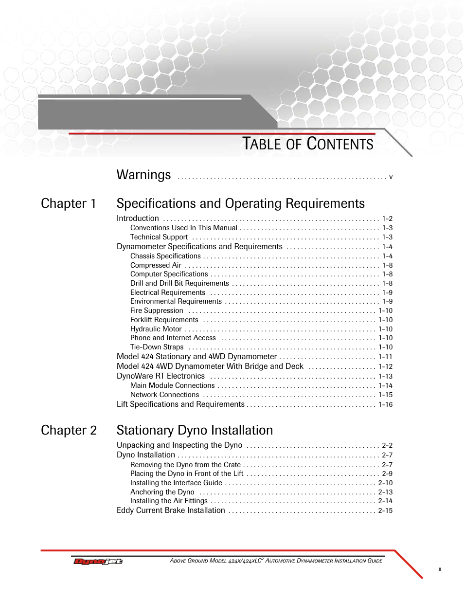 Dynojet 424xLC2: Installation Guide User Manual | Page 3 / 190