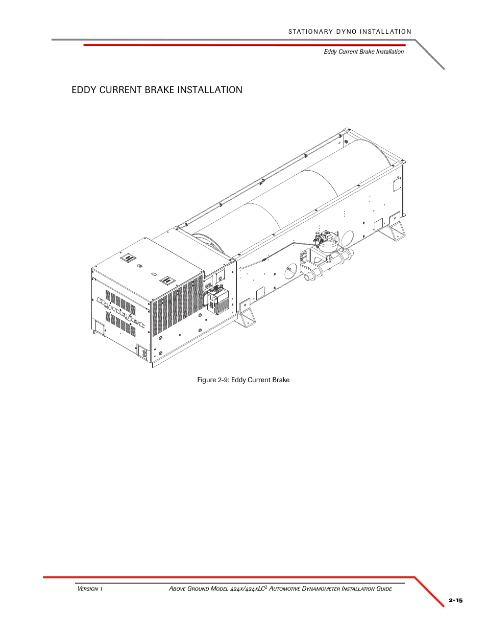 Eddy current brake installation | Dynojet 424xLC2: Installation Guide User Manual | Page 41 / 190