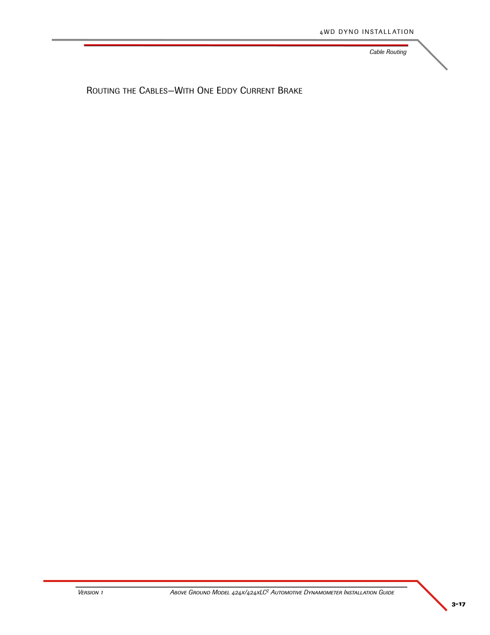 Routing the cables—with one eddy current brake | Dynojet 424xLC2: Installation Guide User Manual | Page 59 / 190