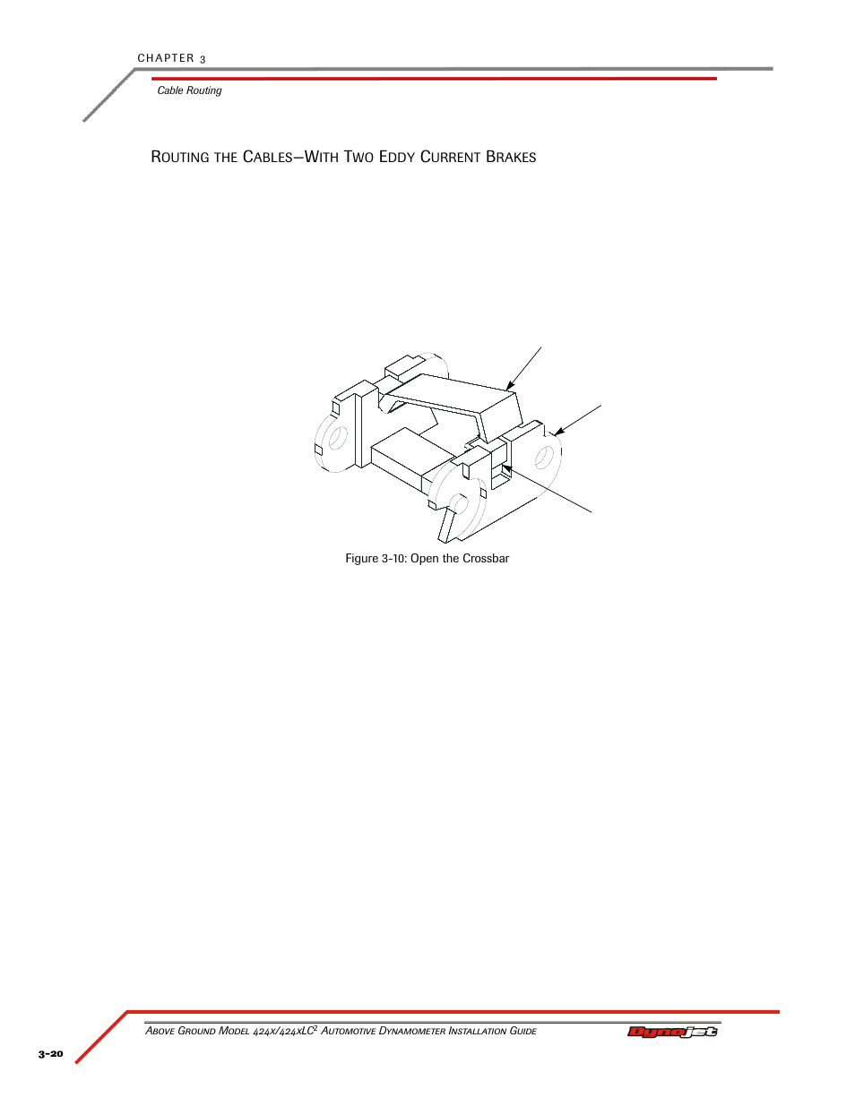 Routing the cables—with two eddy current brakes | Dynojet 424xLC2: Installation Guide User Manual | Page 62 / 190