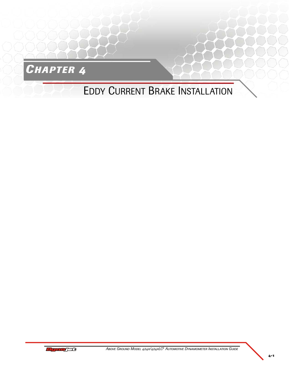 4 - eddy current brake installation | Dynojet 424xLC2: Installation Guide User Manual | Page 97 / 190