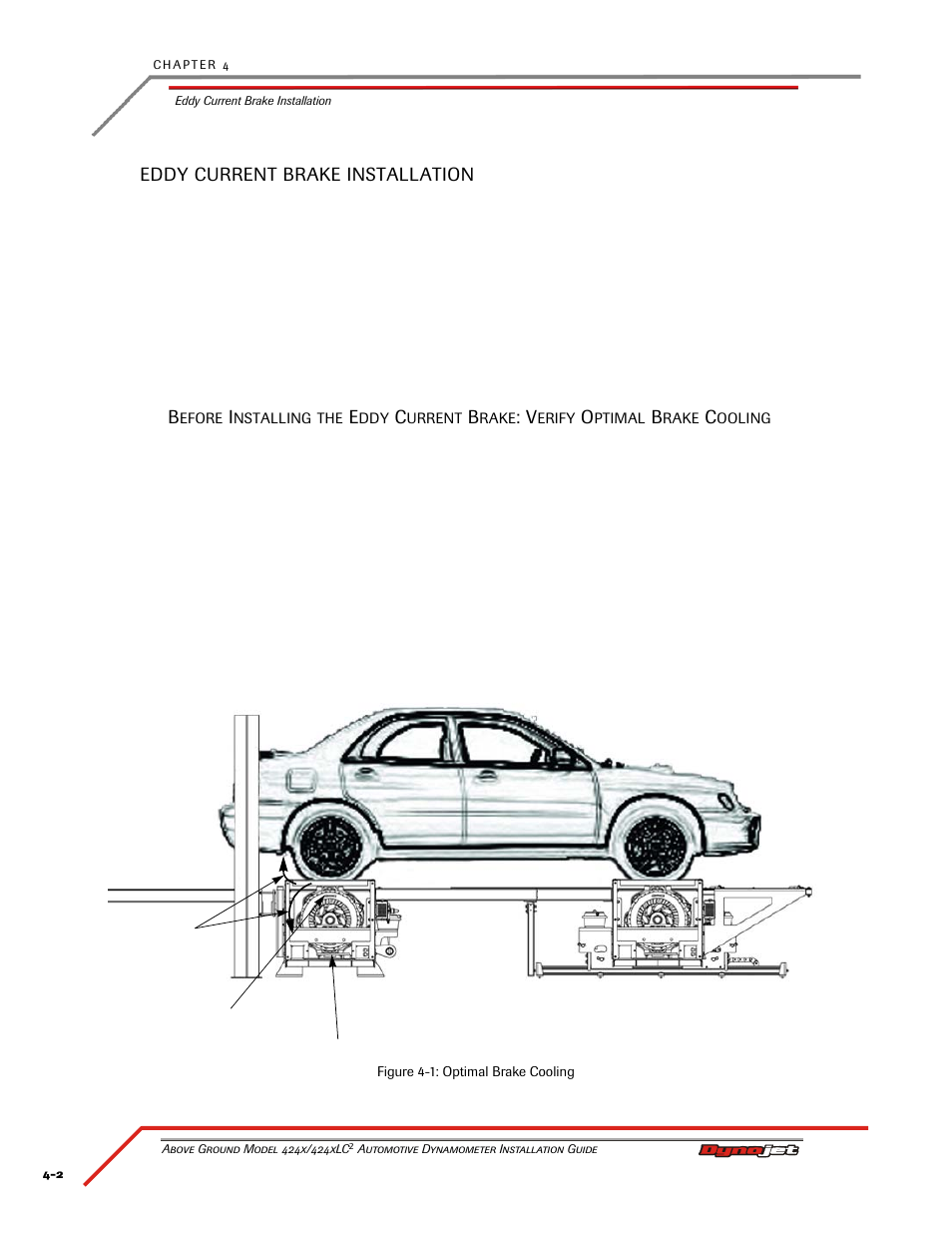 Eddy current brake installation | Dynojet 424xLC2: Installation Guide User Manual | Page 98 / 190