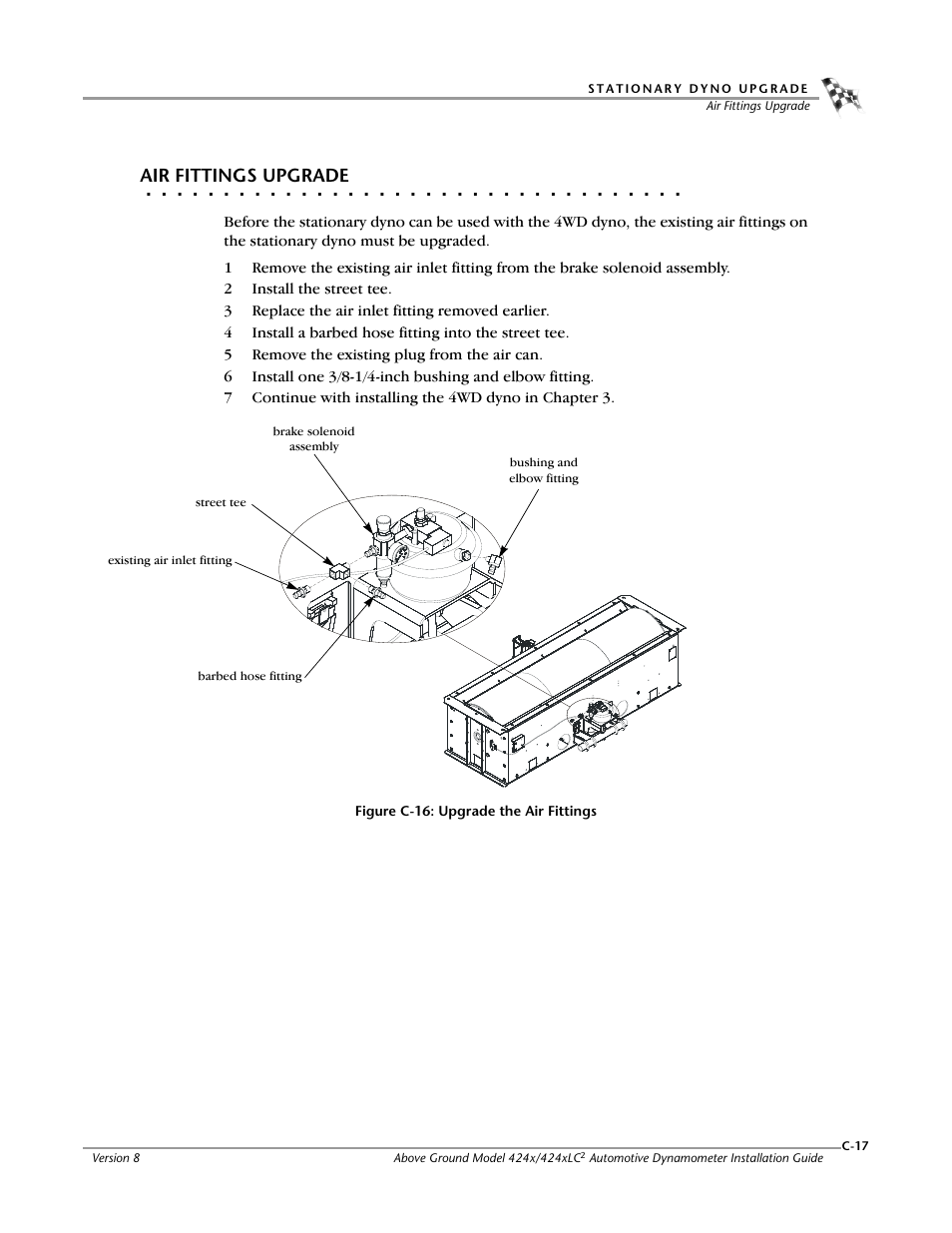Air fittings upgrade | Dynojet 424x: Installation Guide User Manual | Page 169 / 188
