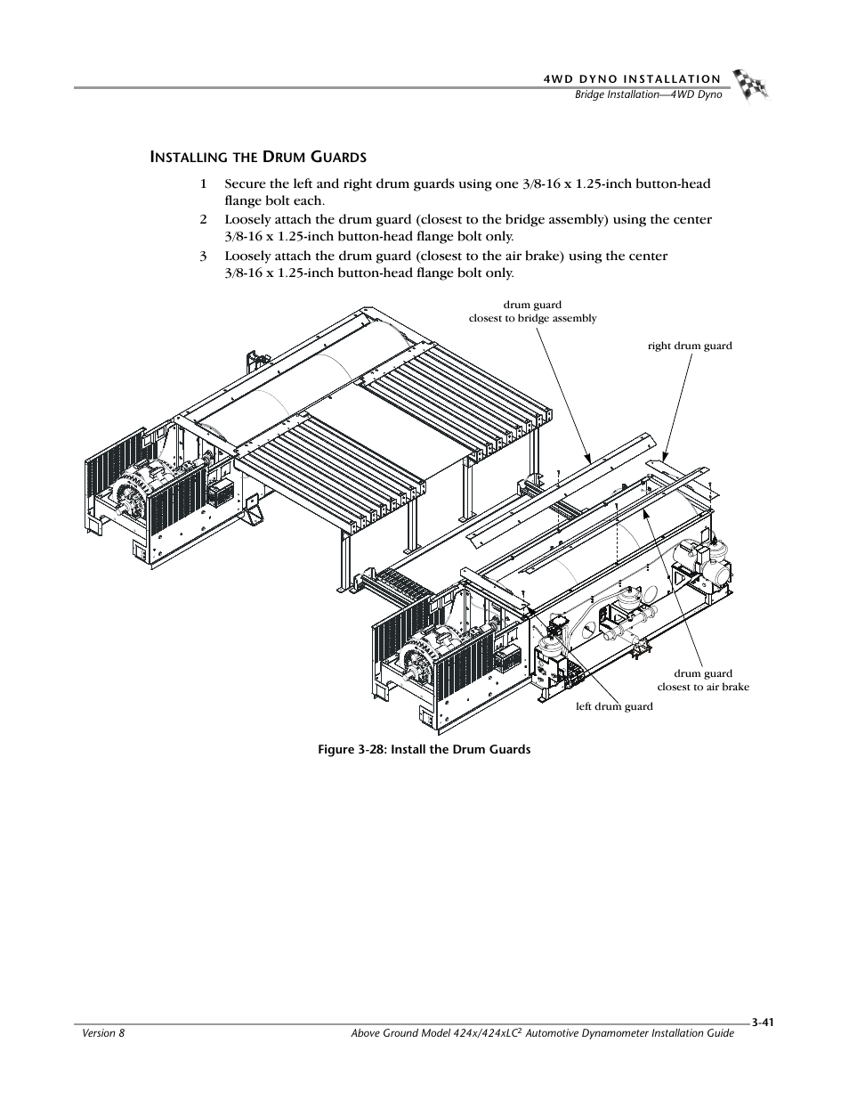 Installing the drum guards | Dynojet 424x: Installation Guide User Manual | Page 79 / 188
