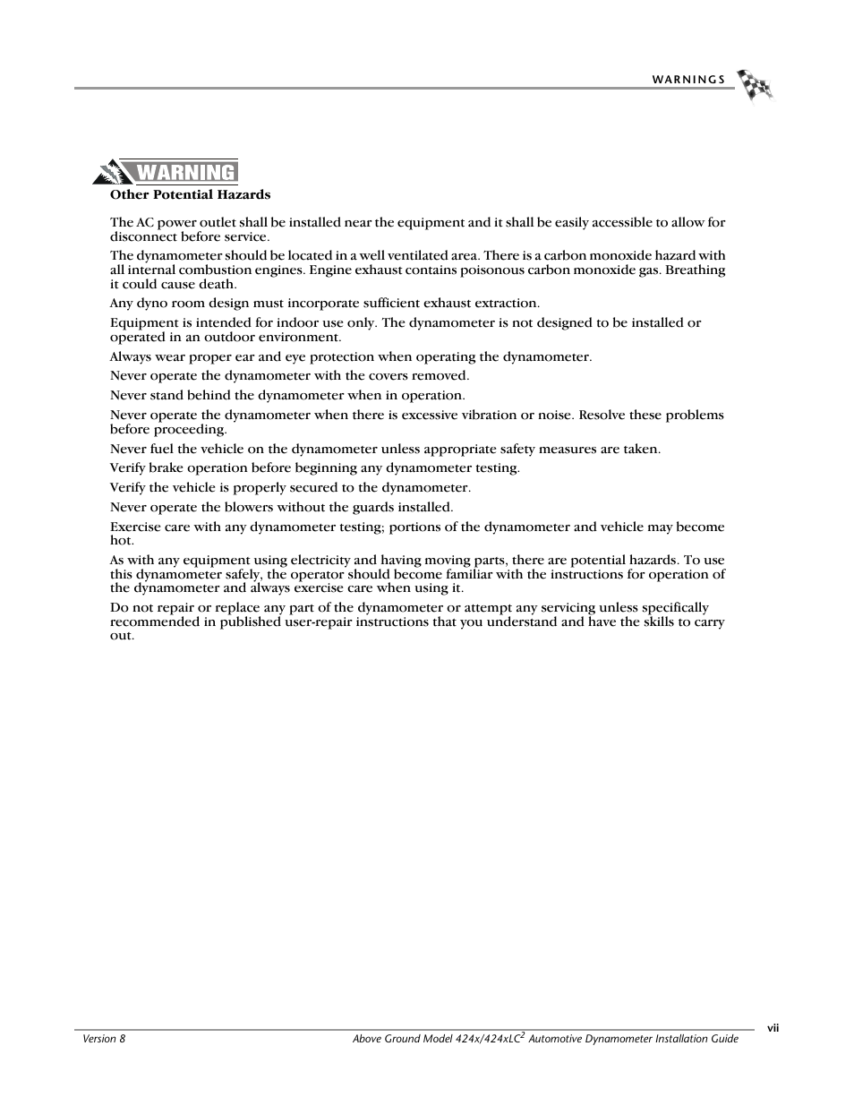 Dynojet 424x: Installation Guide User Manual | Page 9 / 188