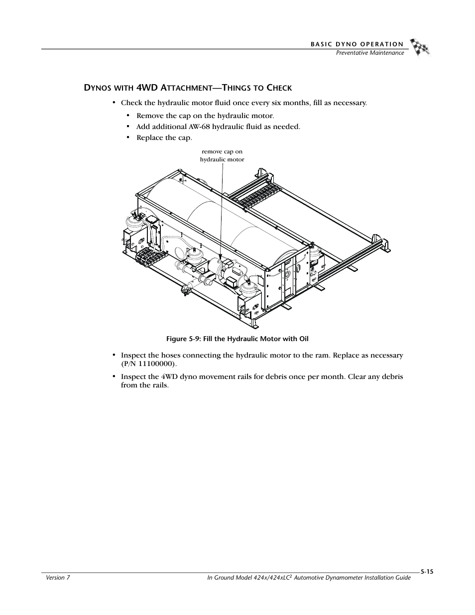 Dynos with 4wd attachment—things to check | Dynojet 424x: Installation Guide User Manual | Page 123 / 153