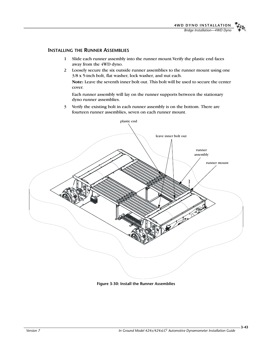 Installing the runner assemblies | Dynojet 424x: Installation Guide User Manual | Page 79 / 153