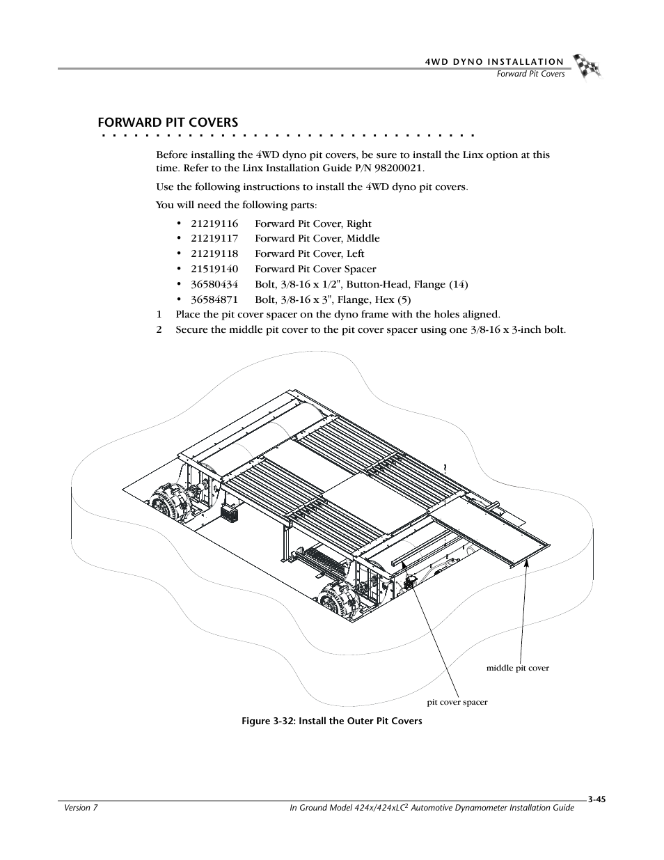 Forward pit covers | Dynojet 424x: Installation Guide User Manual | Page 81 / 153
