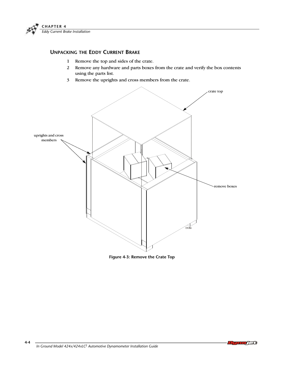 Unpacking the eddy current brake | Dynojet 424x: Installation Guide User Manual | Page 88 / 153