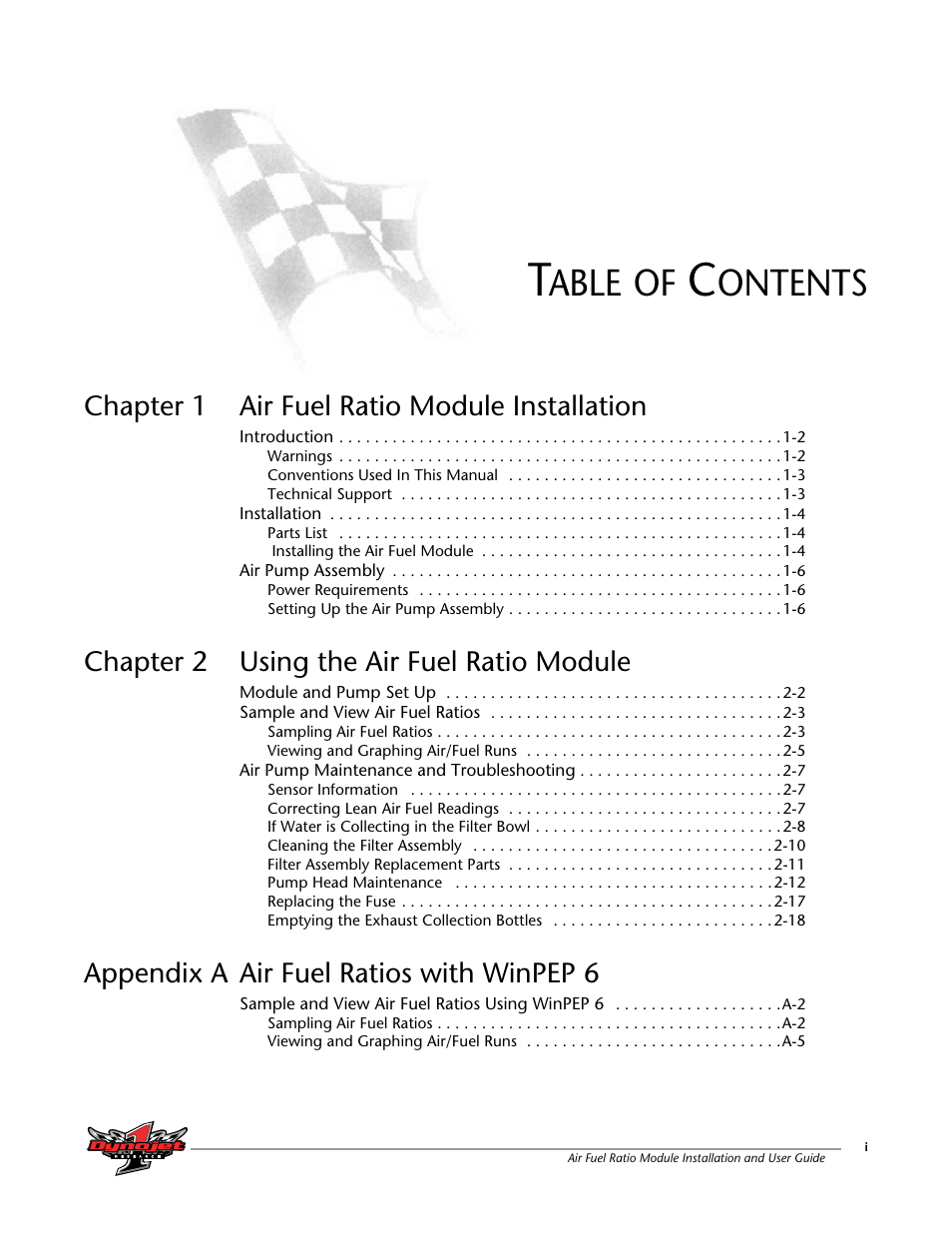 Dynojet Air Fuel Ratio Module User Manual | Page 3 / 36