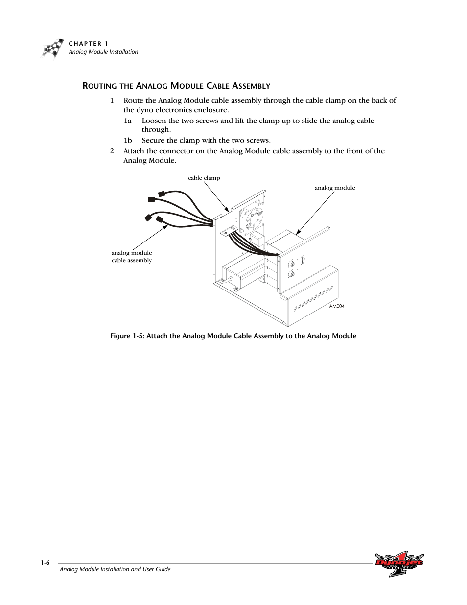 Routing the analog module cable assembly, Routing the analog module cable assembly -6 | Dynojet Analog Module User Manual | Page 10 / 21