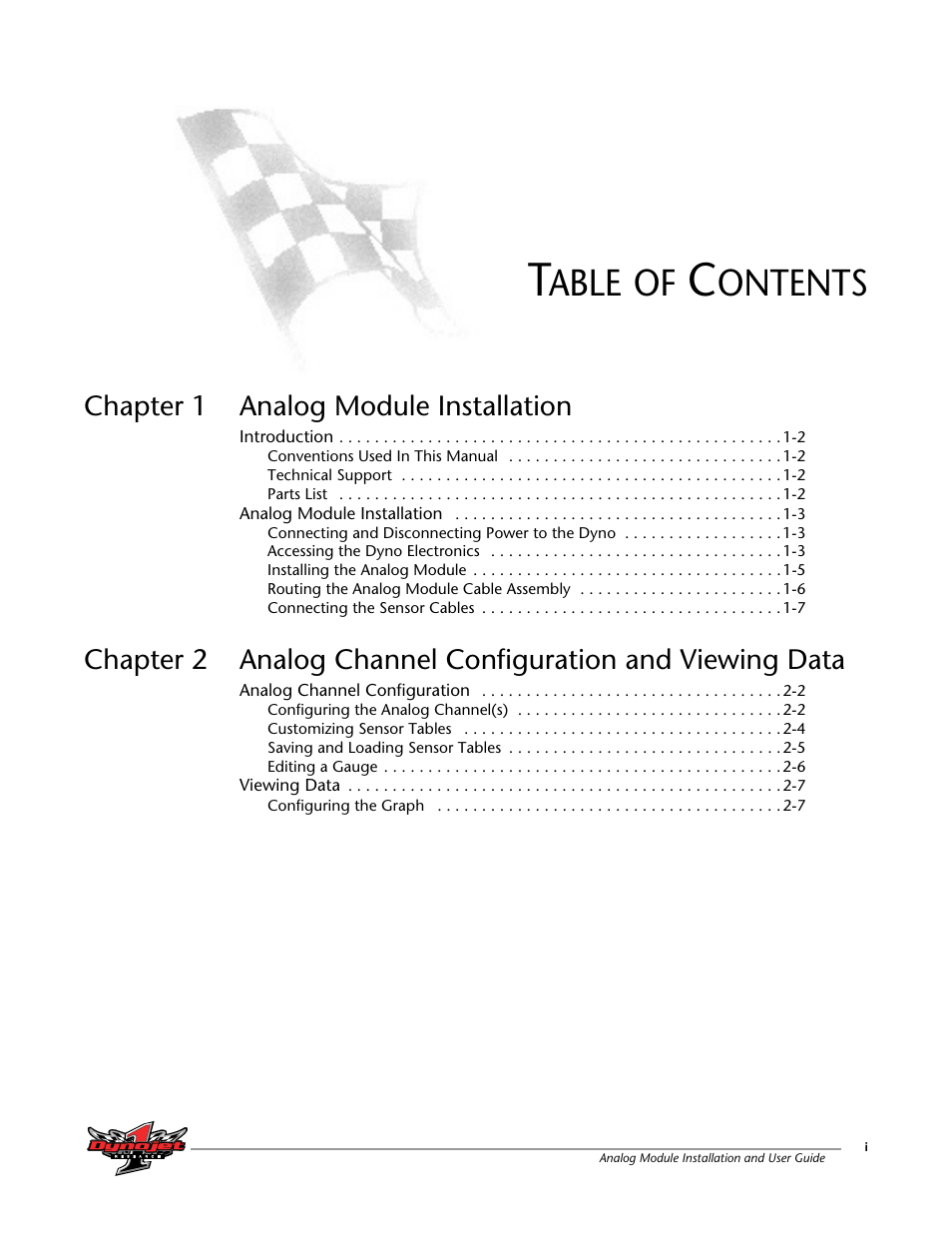 Dynojet Analog Module User Manual | Page 3 / 21