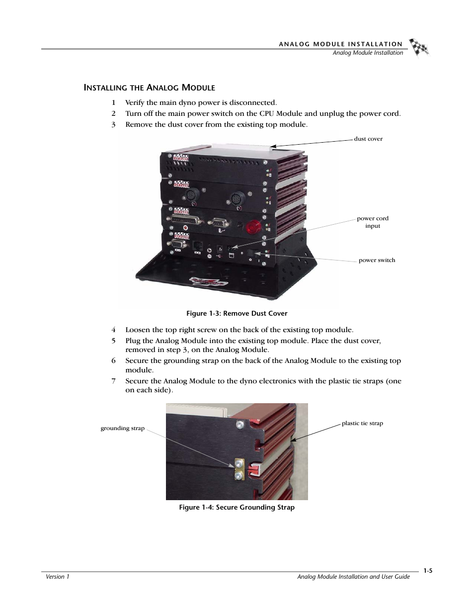 Installing the analog module, Installing the analog module -5 | Dynojet Analog Module User Manual | Page 9 / 21