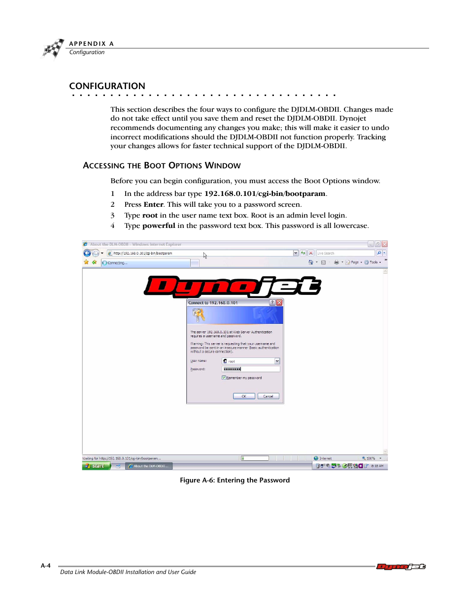 Configuration | Dynojet Data Link Module - OBDII User Manual | Page 26 / 33